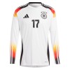 Original Fußballtrikot Deutschland Wirtz 17 Heimtrikot EURO 2024 Langarm Für Herren